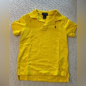 Polo by Ralph Lauren Yellow Cotton Polo Shirt